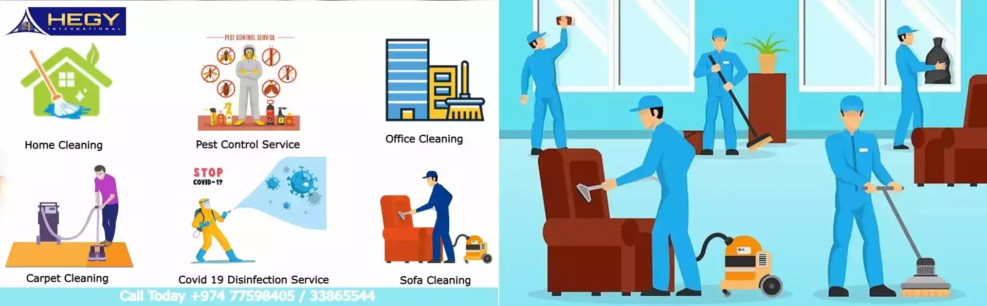 Hegy Cleaning Services in Qatar Best Cleaning Company